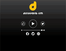 Tablet Screenshot of difusorafm.com.br